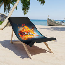 Load image into Gallery viewer, Guitar Towel - FIRE (Black)