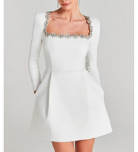 Load image into Gallery viewer, WHITE Dress 2024 Elegant Evening Club Party Outfit