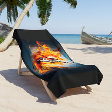 Load image into Gallery viewer, Guitar Towel - FIRE (Black)