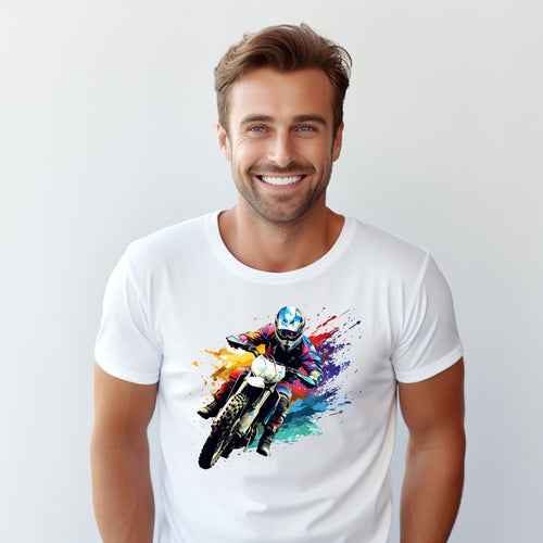 Colorful Motorcross