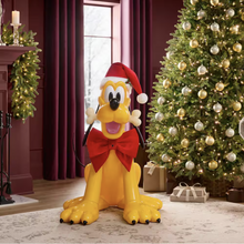 Load image into Gallery viewer, Pluto Navideño animatronico, electrónico Disney