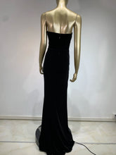 Load image into Gallery viewer, Sexy Strapless Backless Beading Diamonds Black Maxi Long Women Celebrity Dress 2024 Elegant Party Evening Stage Vestido