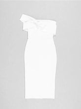 Cargar imagen en el visor de la galería, Sexy Off Shoulder Ruffles White Bandage Dress