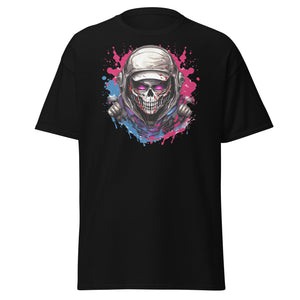 Skull with awesome color tshirt