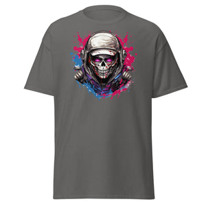 Skull with awesome color tshirt