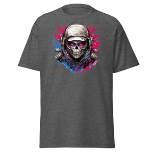 Skull with awesome color tshirt