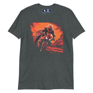 Bikers on race track t-shirt