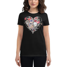 Load image into Gallery viewer, Beautiful heart design tshirt