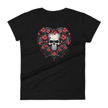 Load image into Gallery viewer, Skull Heart Tshirt