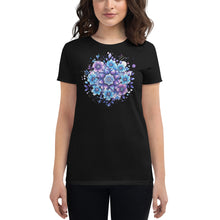 Load image into Gallery viewer, Blue Flowers Tshirt