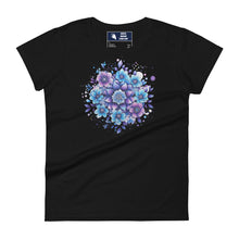 Load image into Gallery viewer, Blue Flowers Tshirt