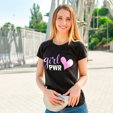 Cargar imagen en el visor de la galería, Girl PWR - Camiseta de manga corta talla mujer