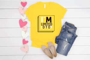 Im Limited Edition - 100% algodón - Camiseta de manga corta unisex