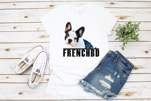 French Bulldog Short-Sleeve T-Shirt 100% cotton