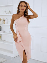 Load image into Gallery viewer, Pink dress Great Design modern for Cocktail