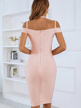 Cargar imagen en el visor de la galería, Vestido rosa sexy para fiesta