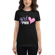 Load image into Gallery viewer, Girl PWR - Women&#39;s Size short sleeve t-shirt