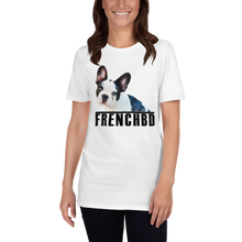 Load image into Gallery viewer, French Bulldog Short-Sleeve T-Shirt 100% cotton