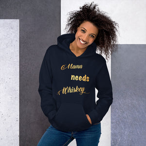 Mamá necesita whisky - Sudadera con capucha unisex