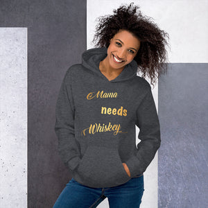 Mamá necesita whisky - Sudadera con capucha unisex