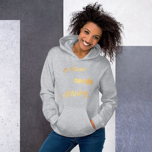 Mamá necesita whisky - Sudadera con capucha unisex